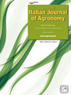 Italian Journal of Agronomy雜志封面